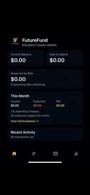 FutureFund: Safe To Spend screenshot 1