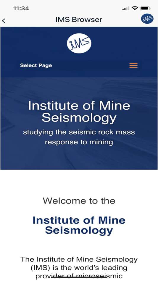 #1. IMS xConnect (iOS) 由: Institute of Mine Seismology