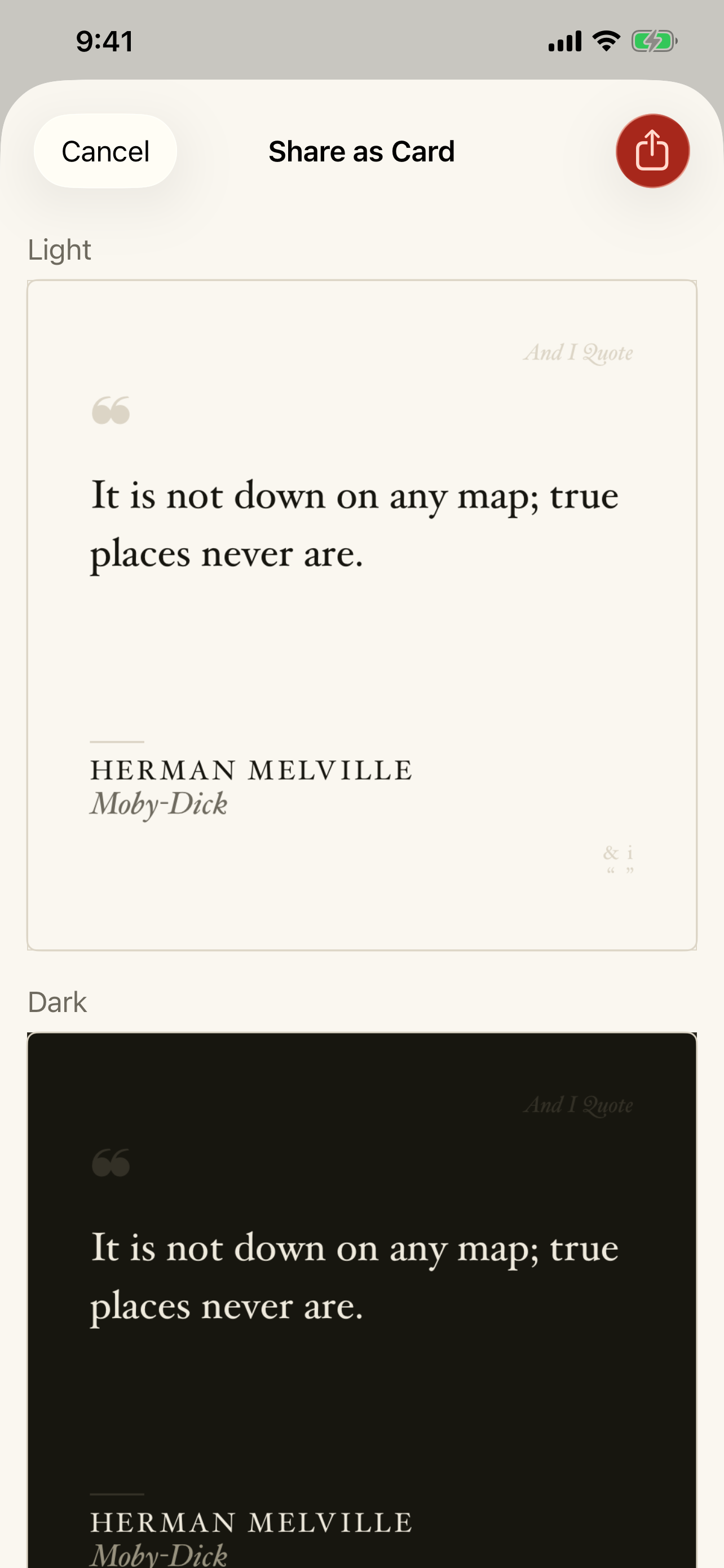 And I Quote - Reading Journal screenshot 8