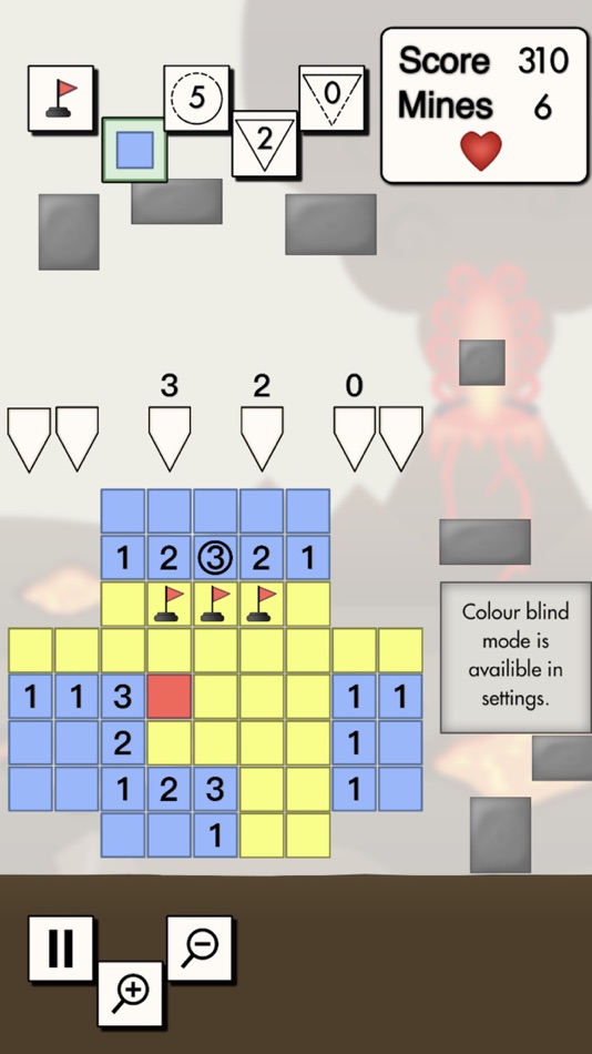 #7. Minesweeper, A Demining Puzzle (iOS) 由: Botabot Limited