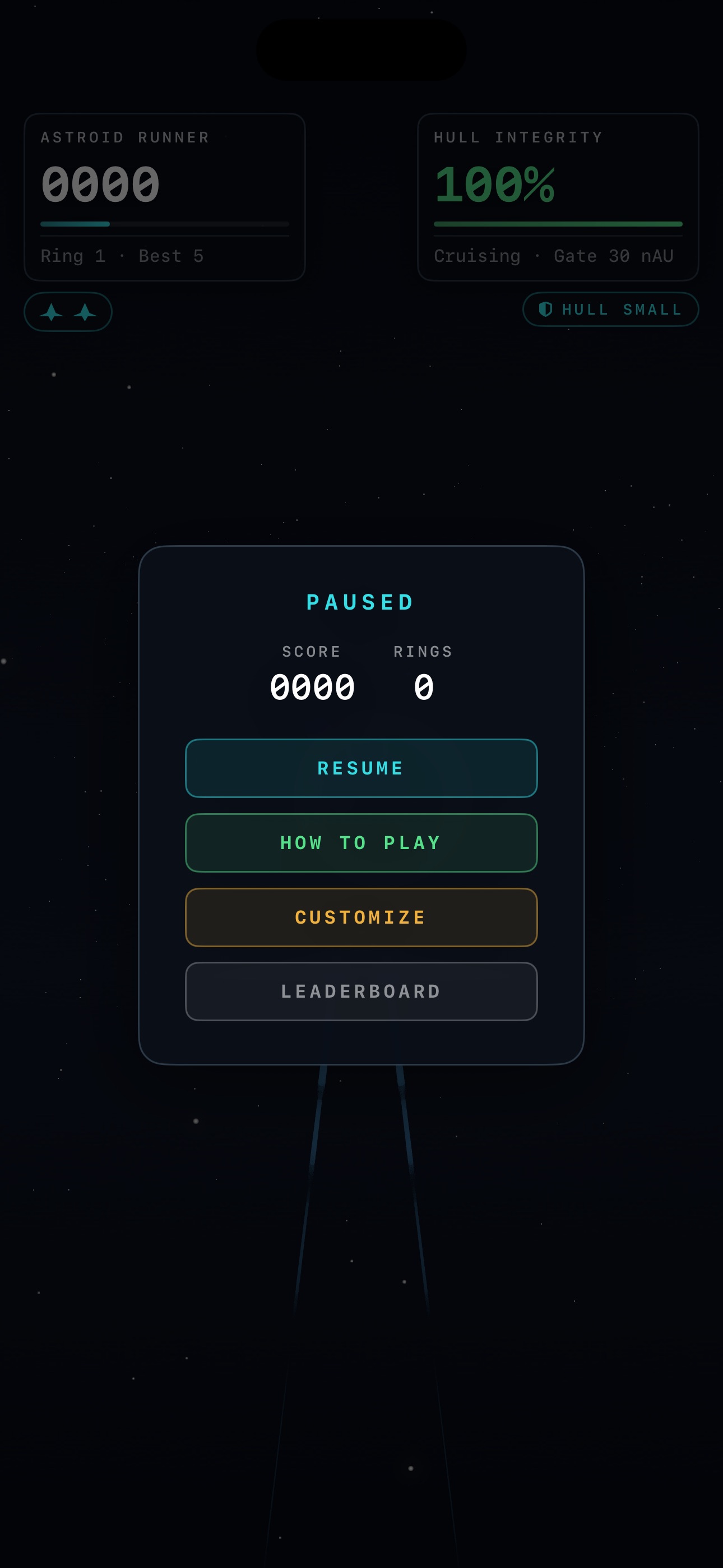 Screenshot 5 of Astroid Runner: Freight Alpha