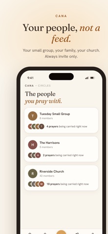 Cana Prayer iPhone screenshot