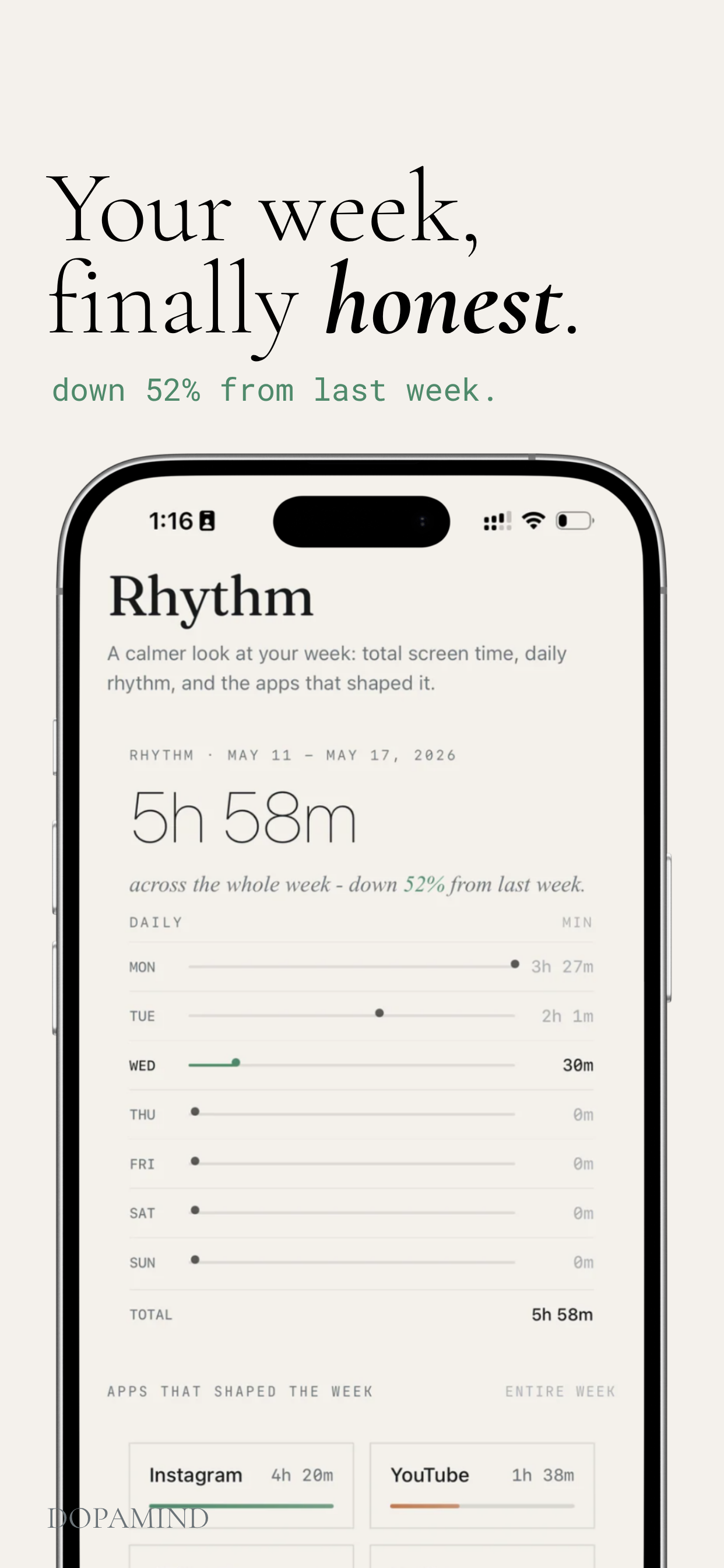 Dopamind – Screen Time Tracker screenshot 6