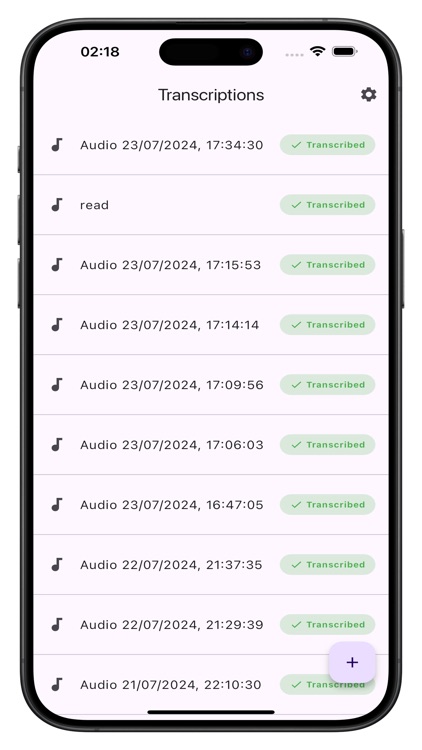 Transcribe AI - Speech to Text