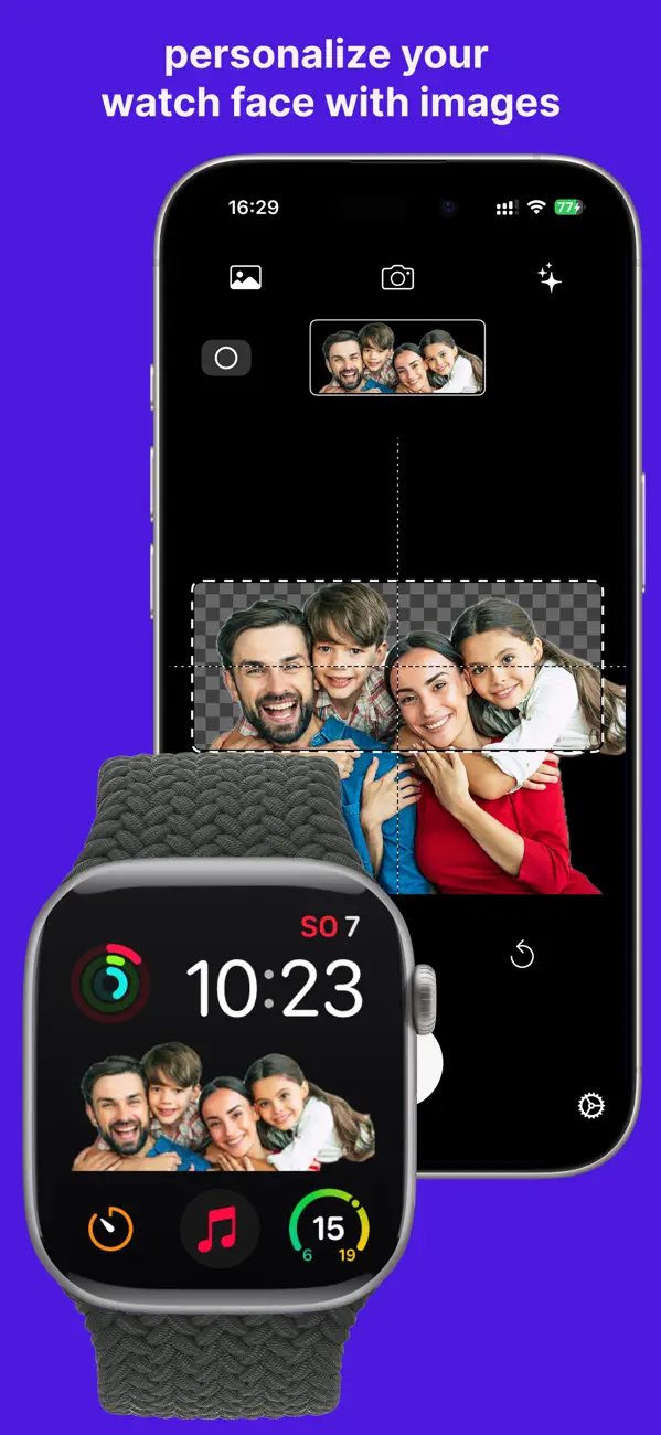 Screenshot #1 pour WatchAnything - cadran