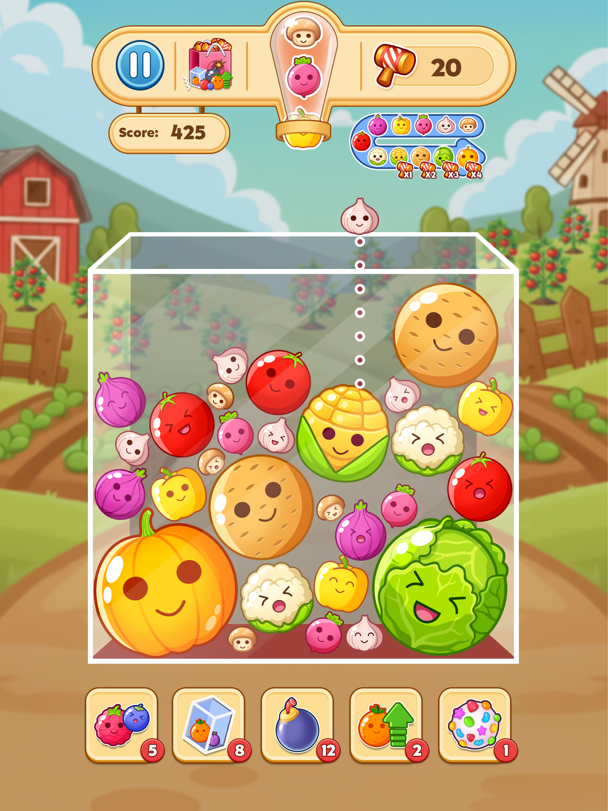 Fruit Drop: Juicy Merge Puzzle