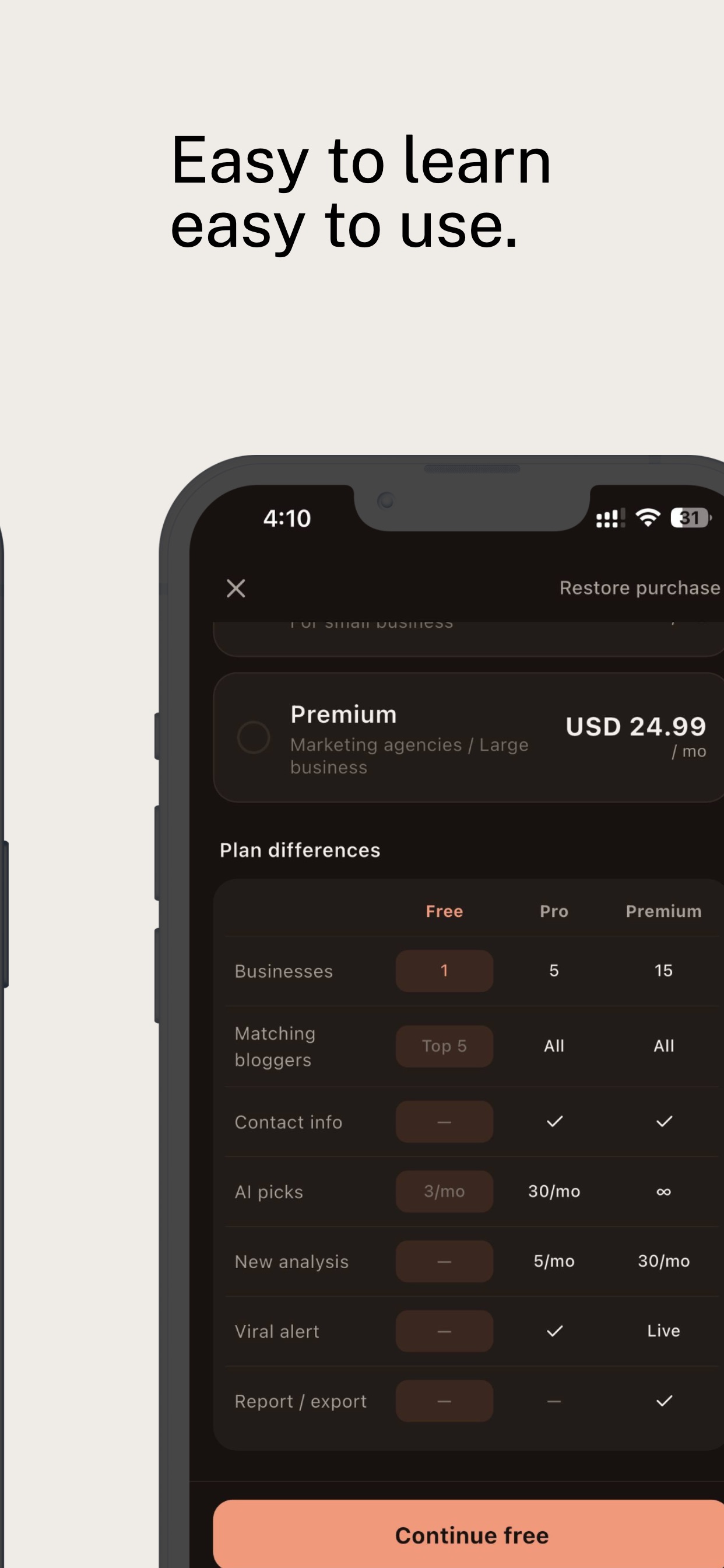 Screenshot 5 of AdA — Advertising analysis