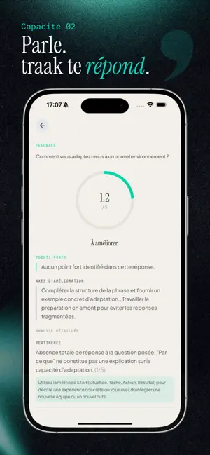traak : coach de carrière screenshot 2