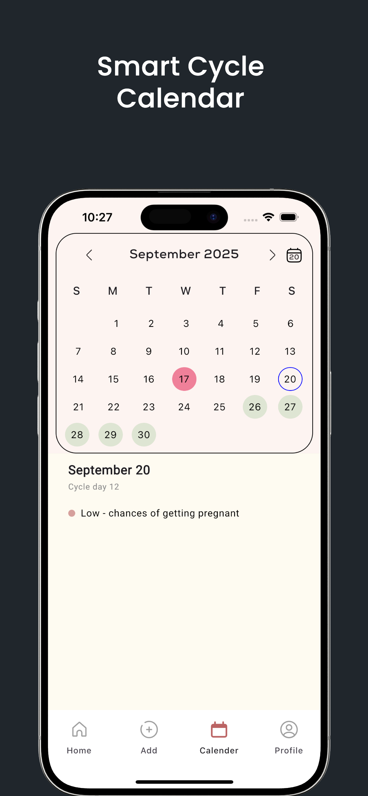 Bloom Period Calendar screenshot 3