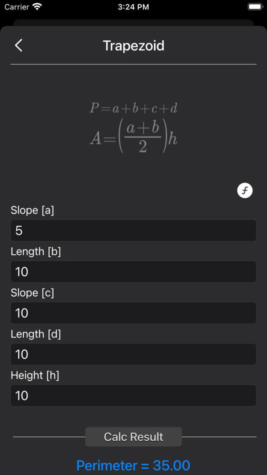 #5. Geometry Calculator Plus (iOS) By: Heng Jia Liang