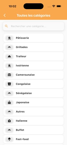 MonResto Sénégal screenshot