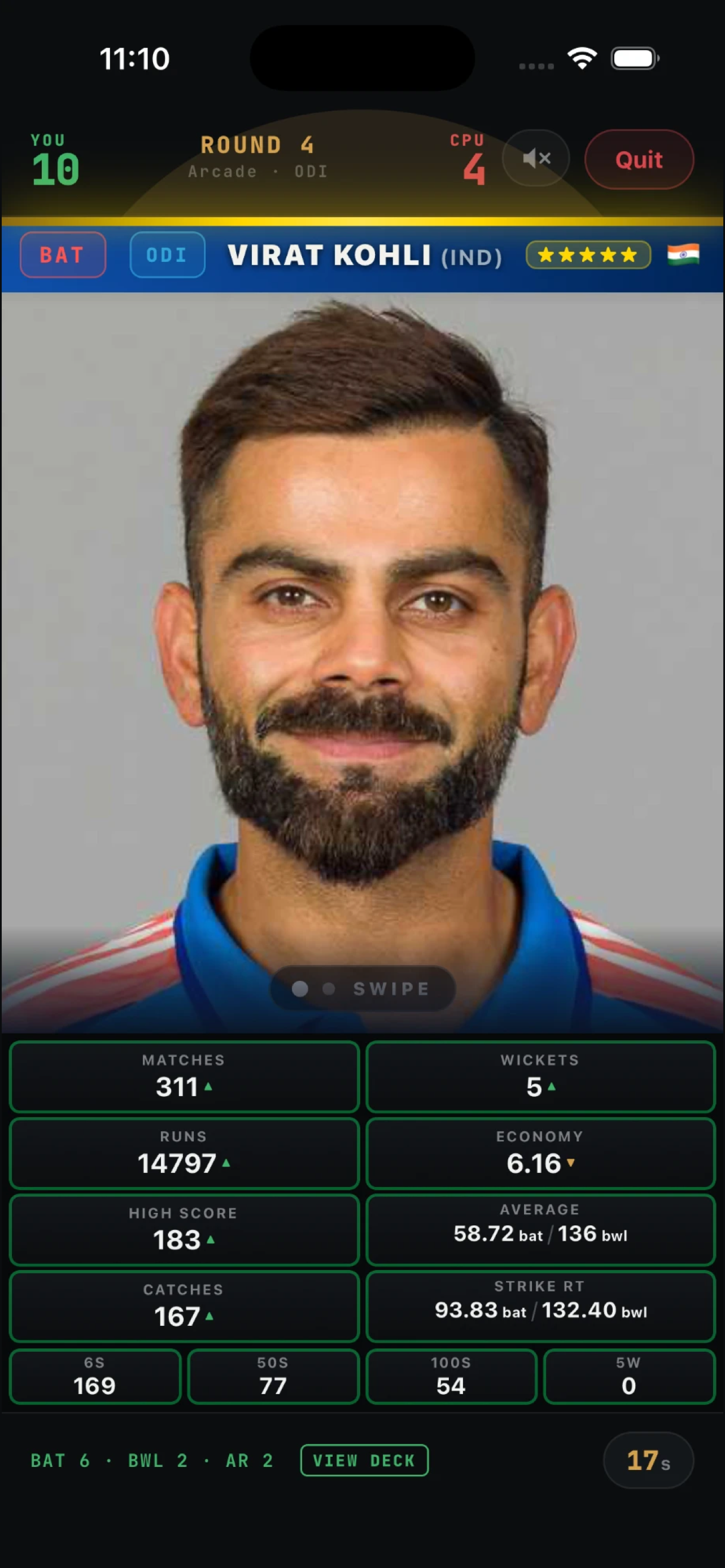 Cricket Cards Royale screenshot 4