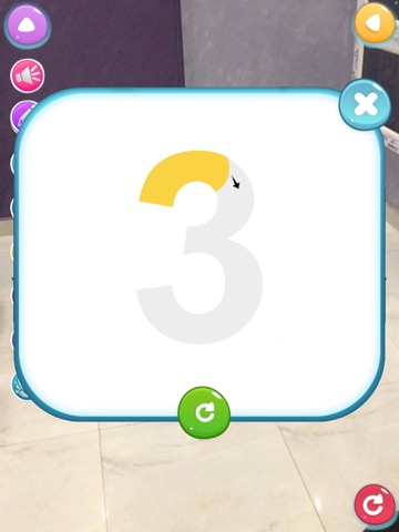 Numbers AR 4D iPad screenshot