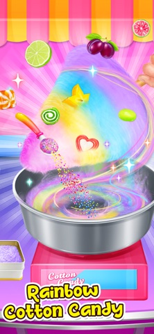 Cotton Candy - Fair Food iPhone screenshot