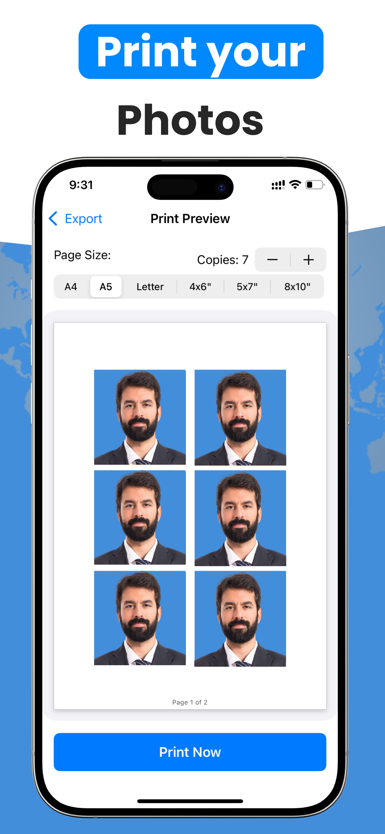 Passport Photo Maker - Visa