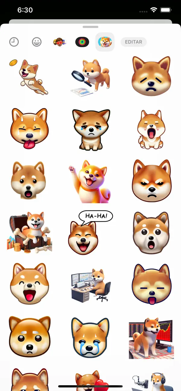 Screenshot #3 pour Shiba Inu Doge Mania Stickers