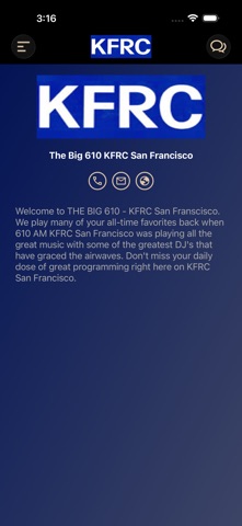 KFRC - San Francisco screenshot