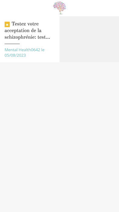 rétablissement & schizophrénie Screenshot