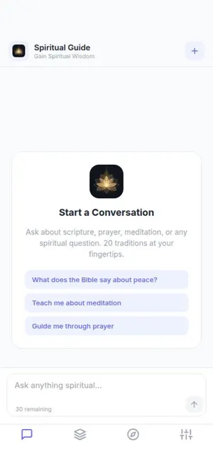 Spiritual Guide AI screenshot 2