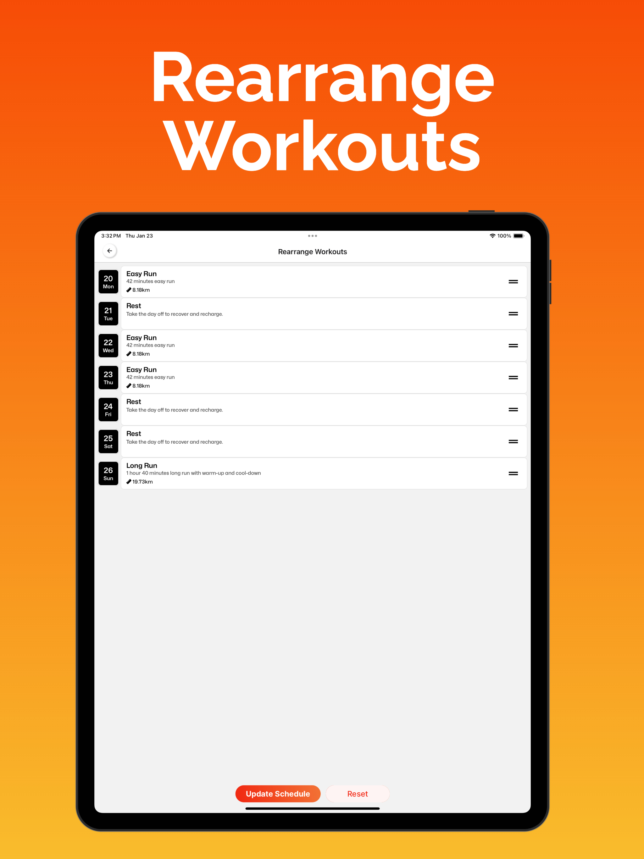 Speed AI: Running Training