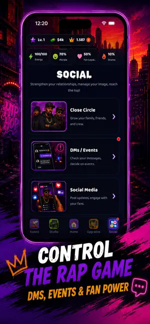 Rapper Life: Rap Star Game screenshot 2
