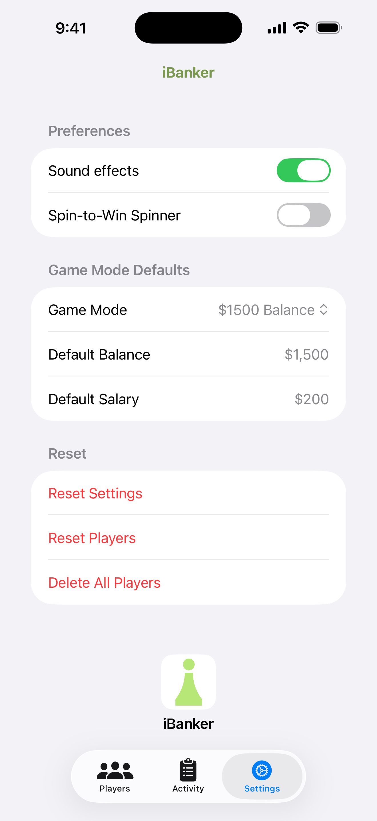 iBanker for Board Games screenshot 4