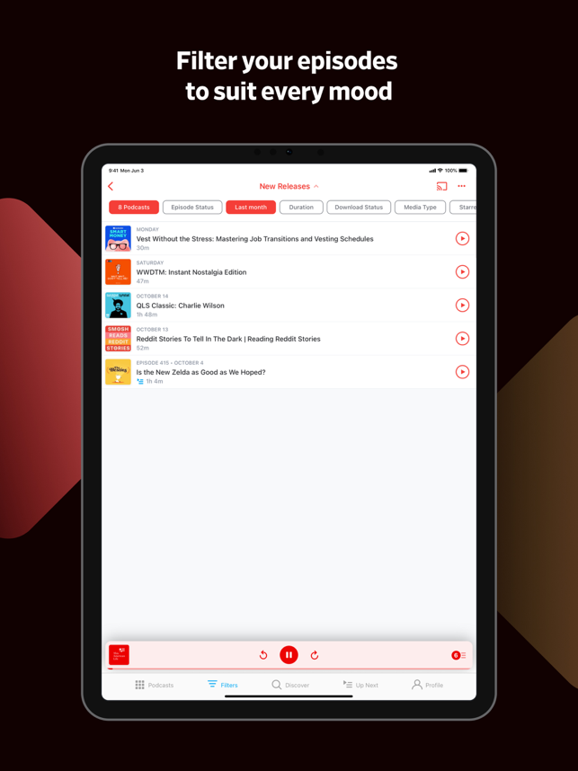 ‎Pocket Casts: Podcast Player Screenshot