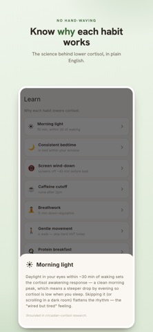 Lower Cortisol: Calmer Screenshot 4 of 5