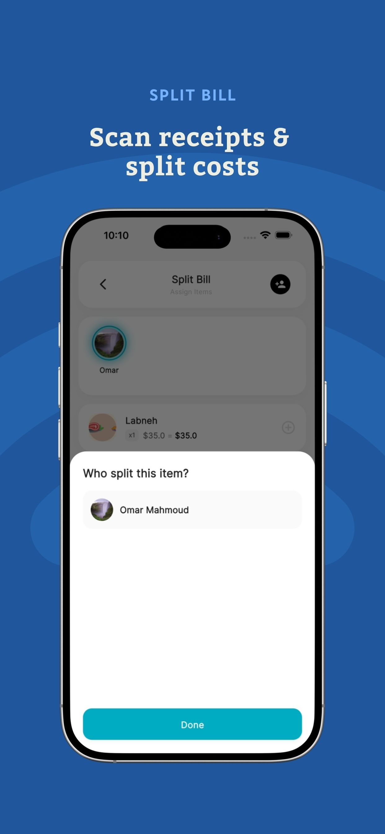 Split Bill - Receipt Scanner screenshot 7