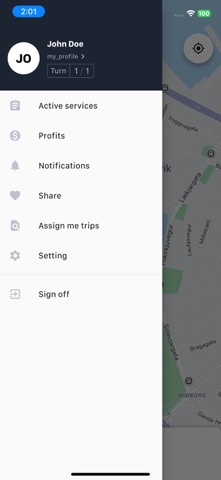 Icelandtaxi24 - Driver Screenshot 2 of 3