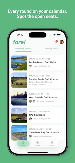 Fore - Golf Rounds screenshot 1