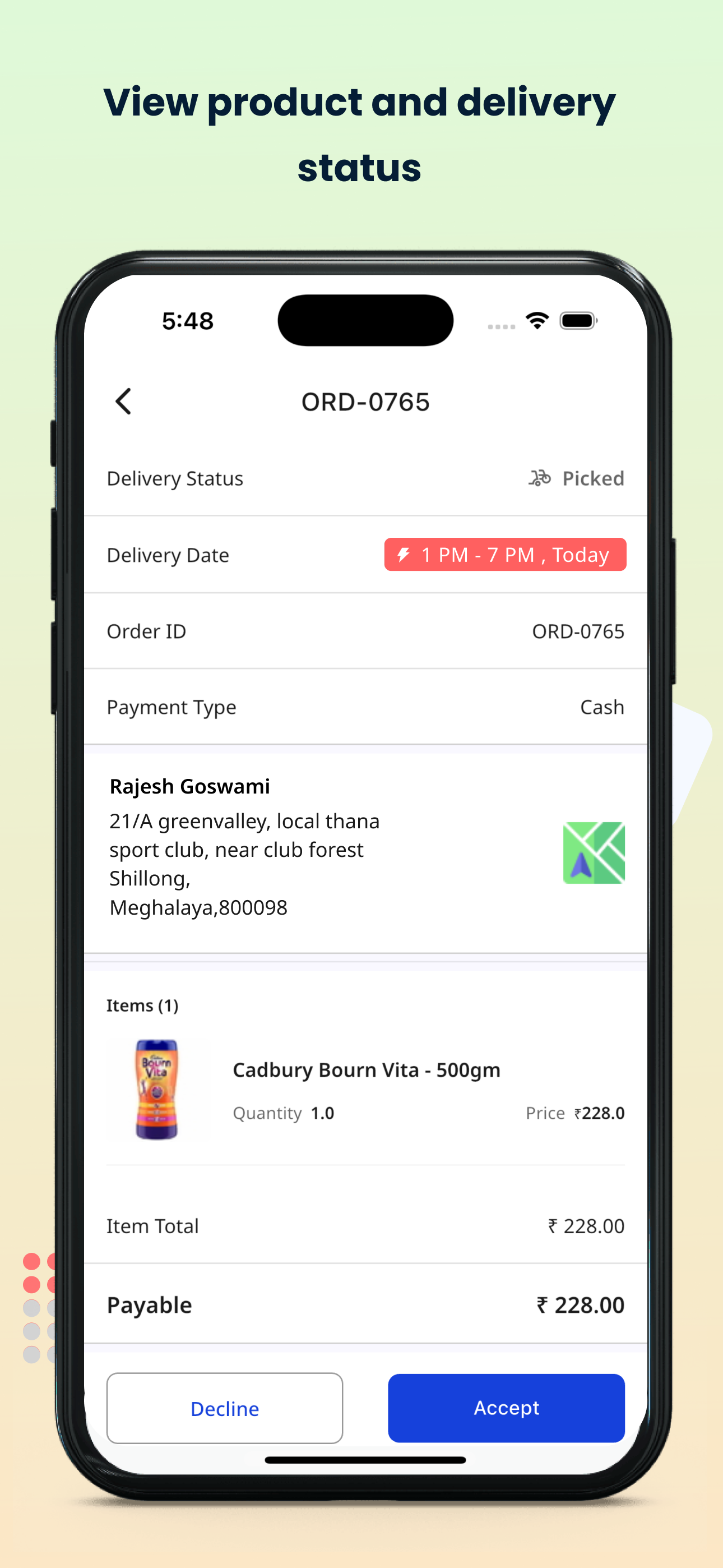 Delivery Partner App screenshot 4