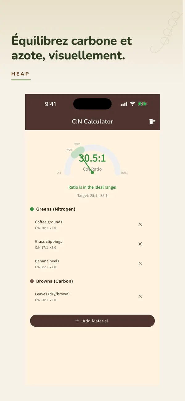 Screenshot #2 pour Heap : Compost facile