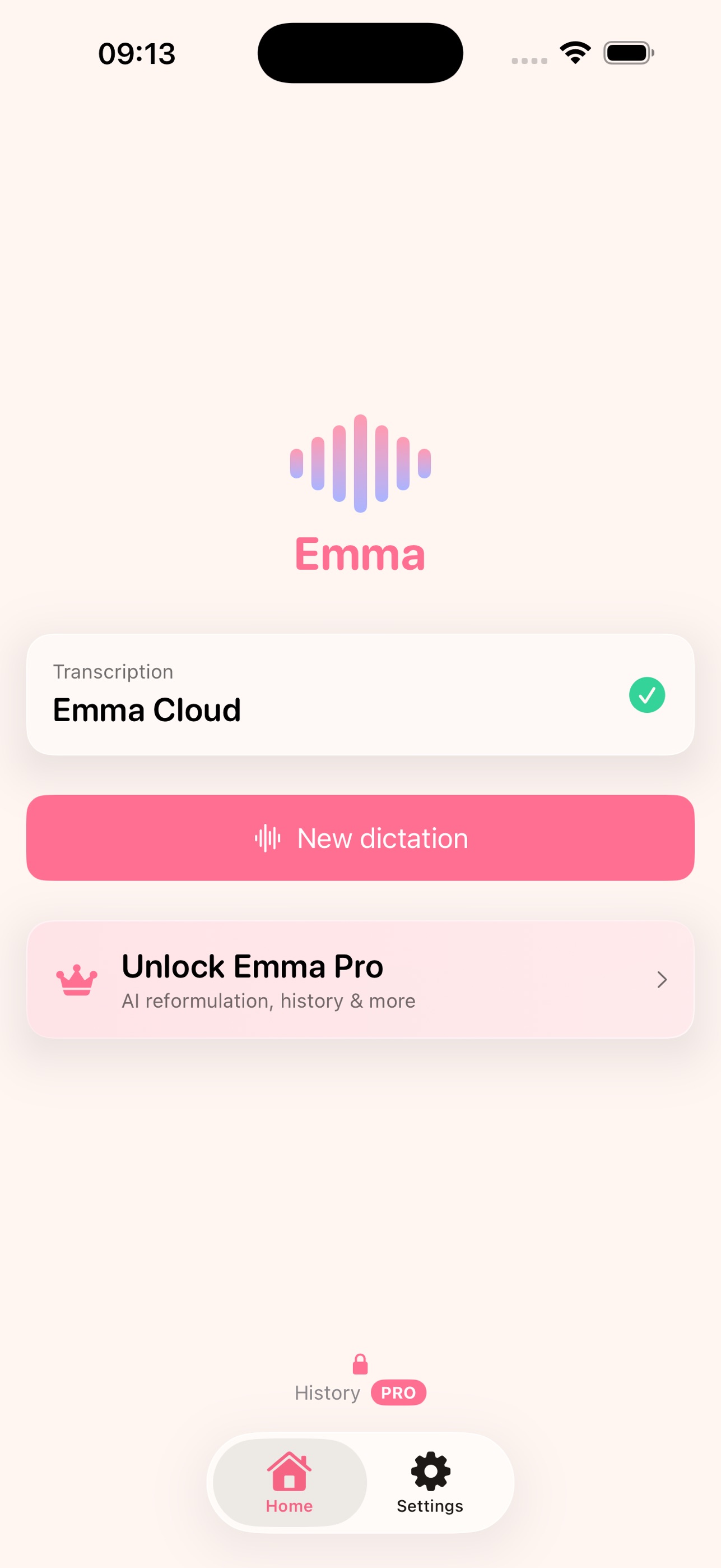 Screenshot 1 of Emma - Voice Keyboard