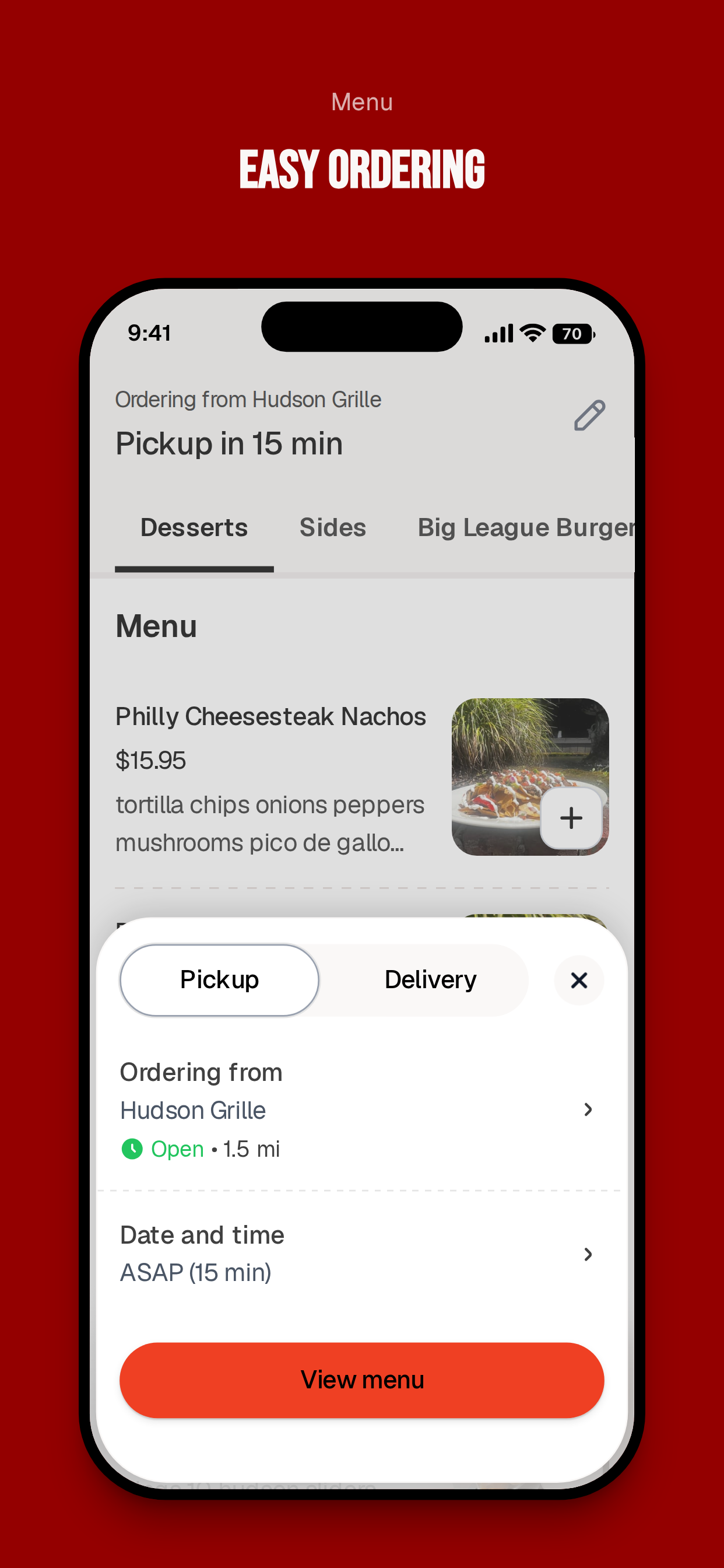 Hudson Grille screenshot 3