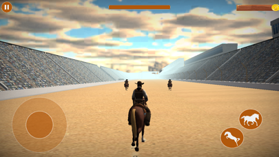 Cowboy Horse Racing Games Sim Screenshot