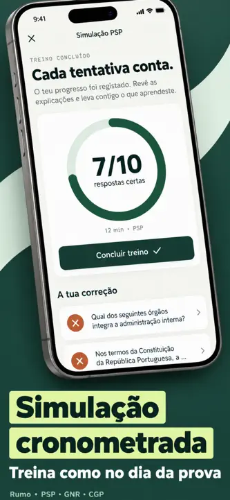 Concurso PSP GNR CGP : Rumo screenshot 4