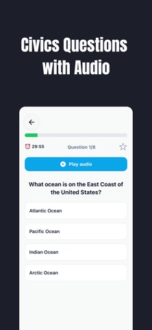 Citizenship Test Coach iPhone screenshot