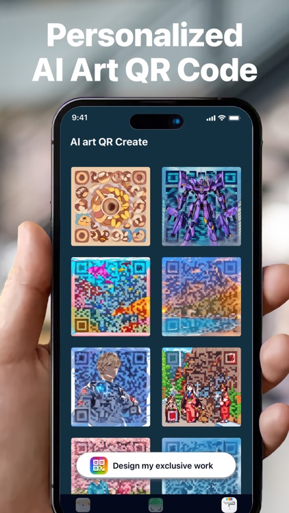 Point QR Scanner-AI Art