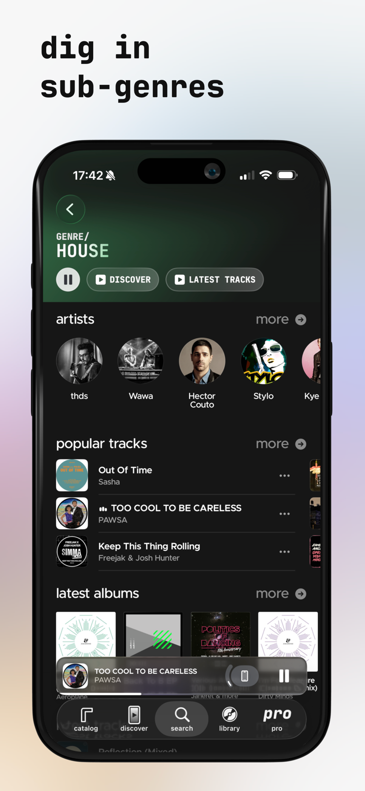 Carbon - Music for DJ screenshot 4