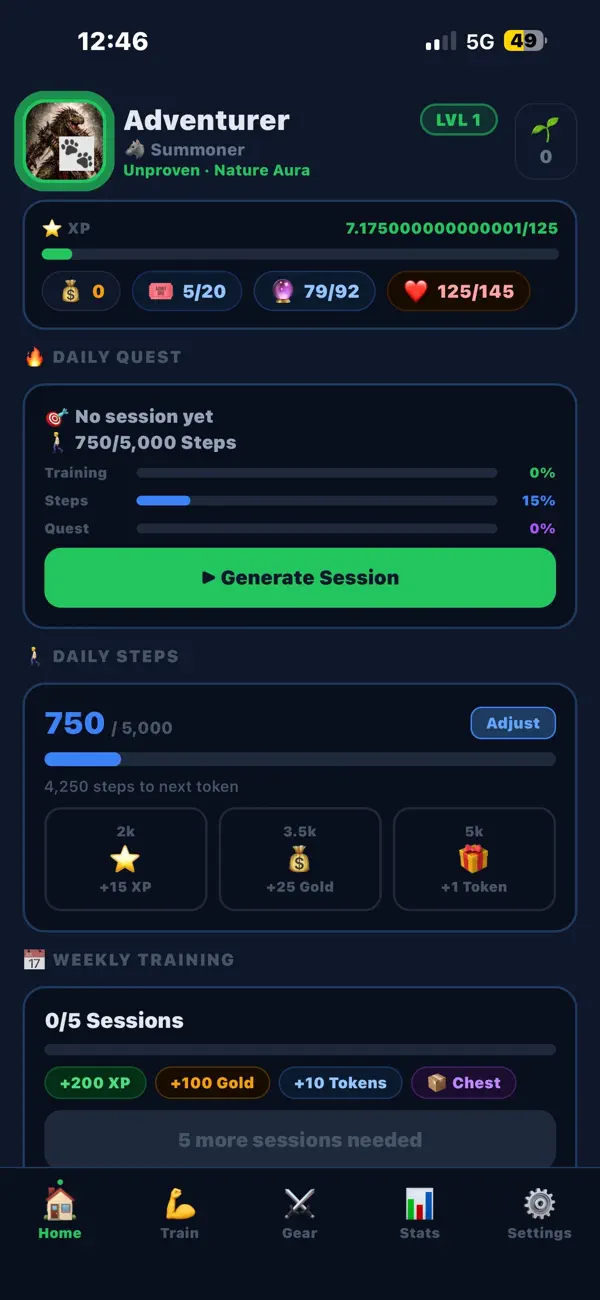 Screenshot #1 pour Ascension fit
