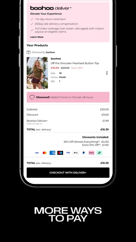 boohoo-Clothes Shopping Online screenshot 4 of 5