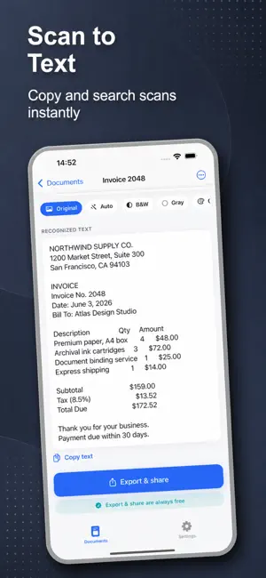 Scanmint: PDF Document Scanner screenshot 3