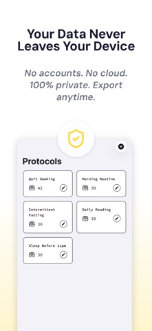 Voila: Behavior & Life Tracker screenshot