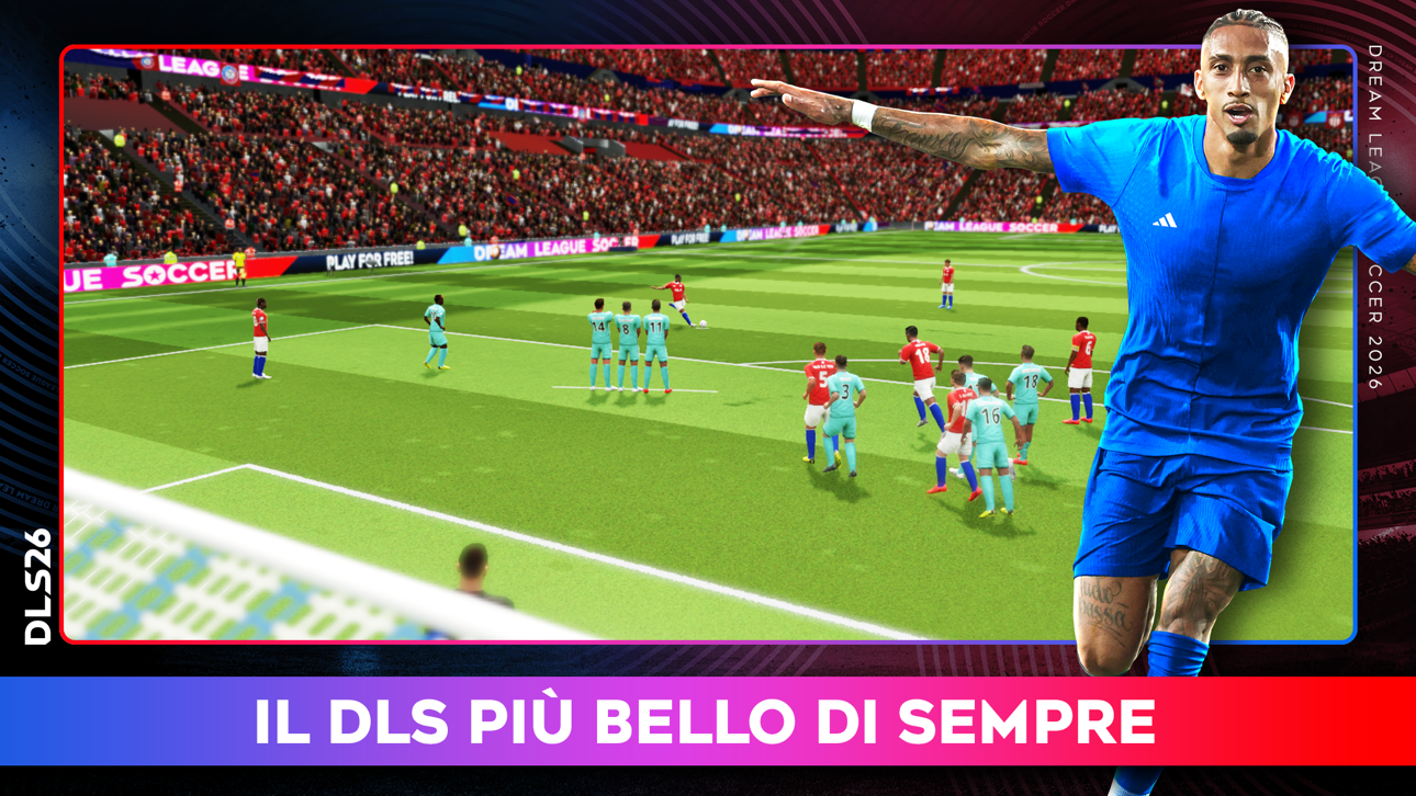 Dream League Soccer 2026 iOS Mod IPA screenshot 9 - iOS game interface