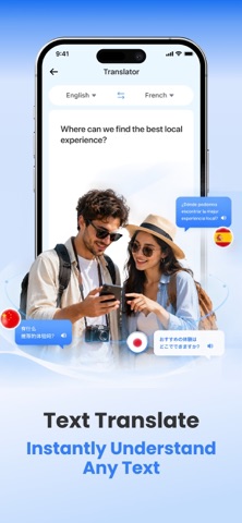 Translate AI: Voice & Photo iPhone screenshot