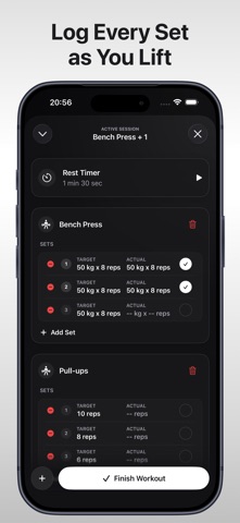 Workout Day: Gym App & Tracker Screenshot 2 of 9