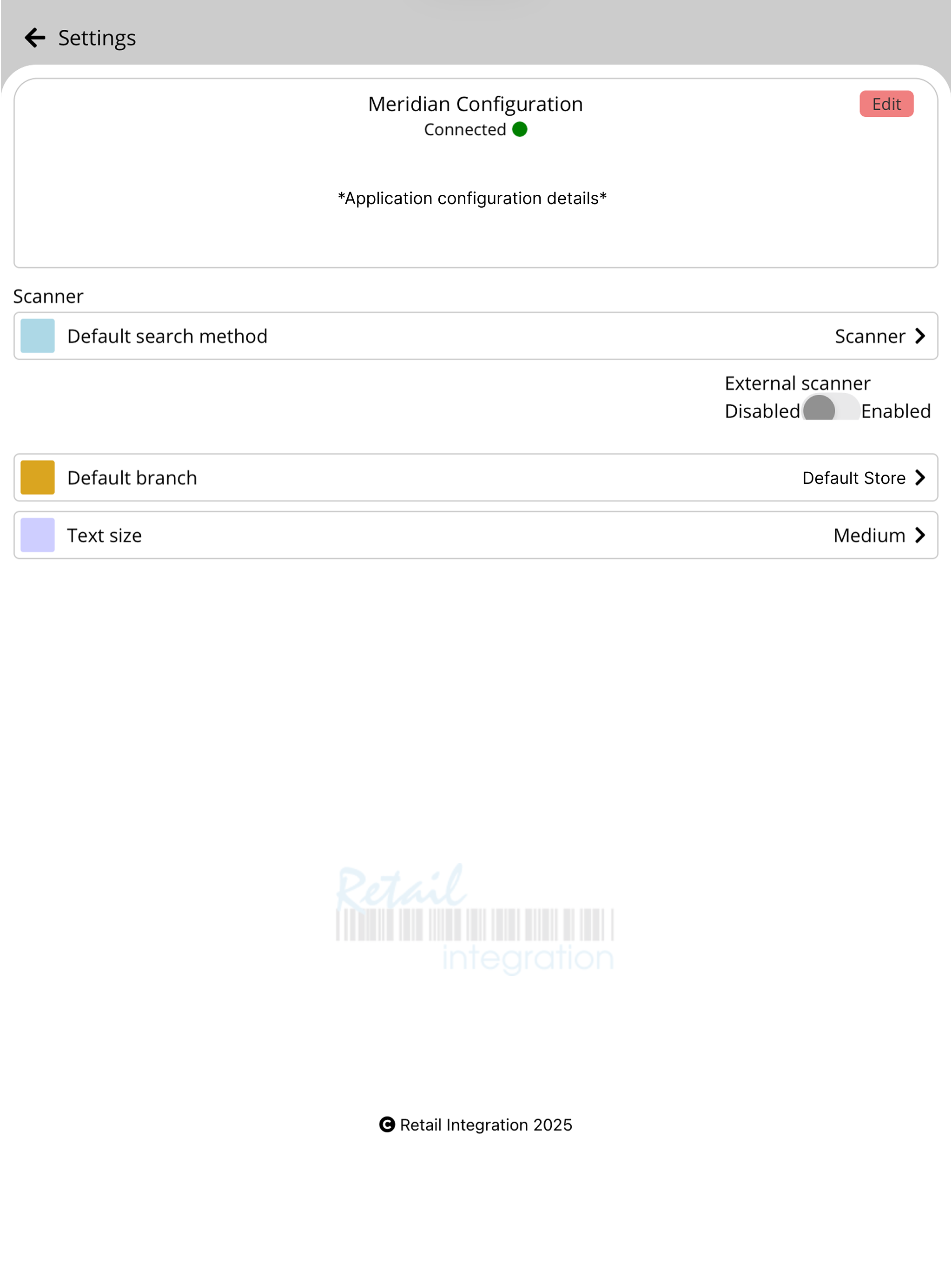 Meridian App
