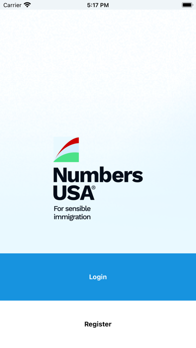 NumbersUSA Action Board Screenshot