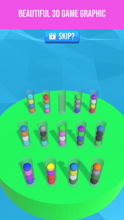 Ball Color Sort 3D Puzzle